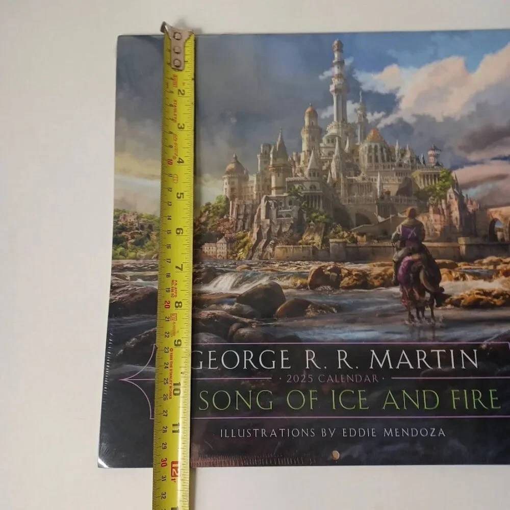 George R.R. Martin NEW A Song of Ice and Fire 2025 Calendar -Sealed